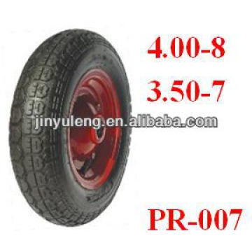 13"X3.50-7 pneumatic rubber wheelbarrow Tyre